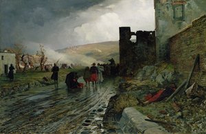 Transport des prisonniers après la capture de Metz en 1870 - Louis Kolitz